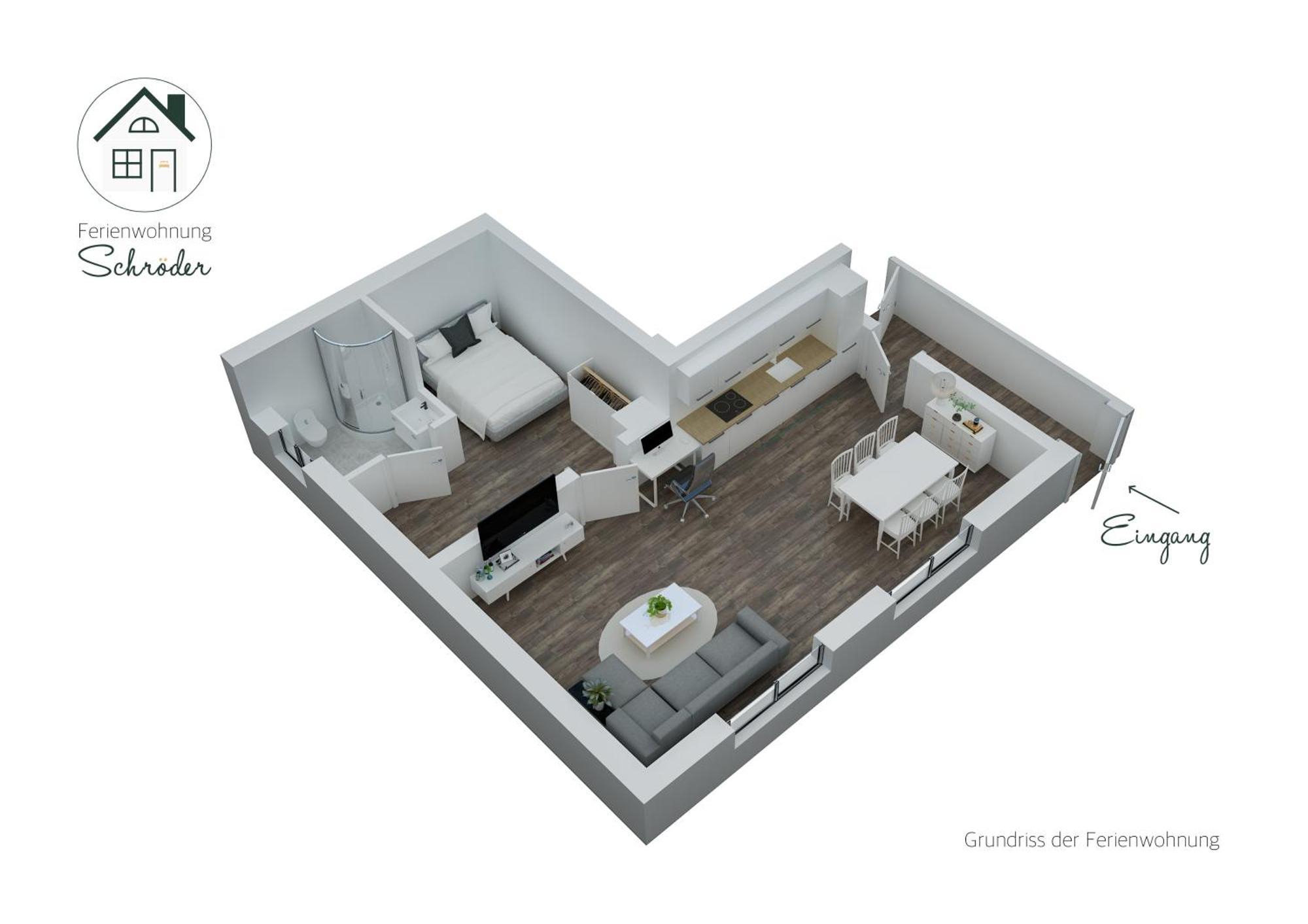 Ferienwohnung Schroeder 바른트럽 외부 사진